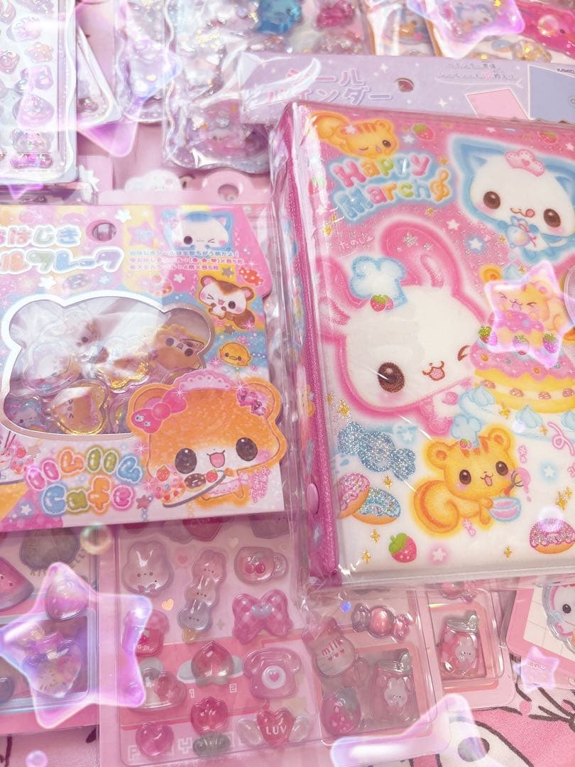 まとめ売り らびちゃん 平成女児シール キャンディツインズ 平成はっぴーフォン