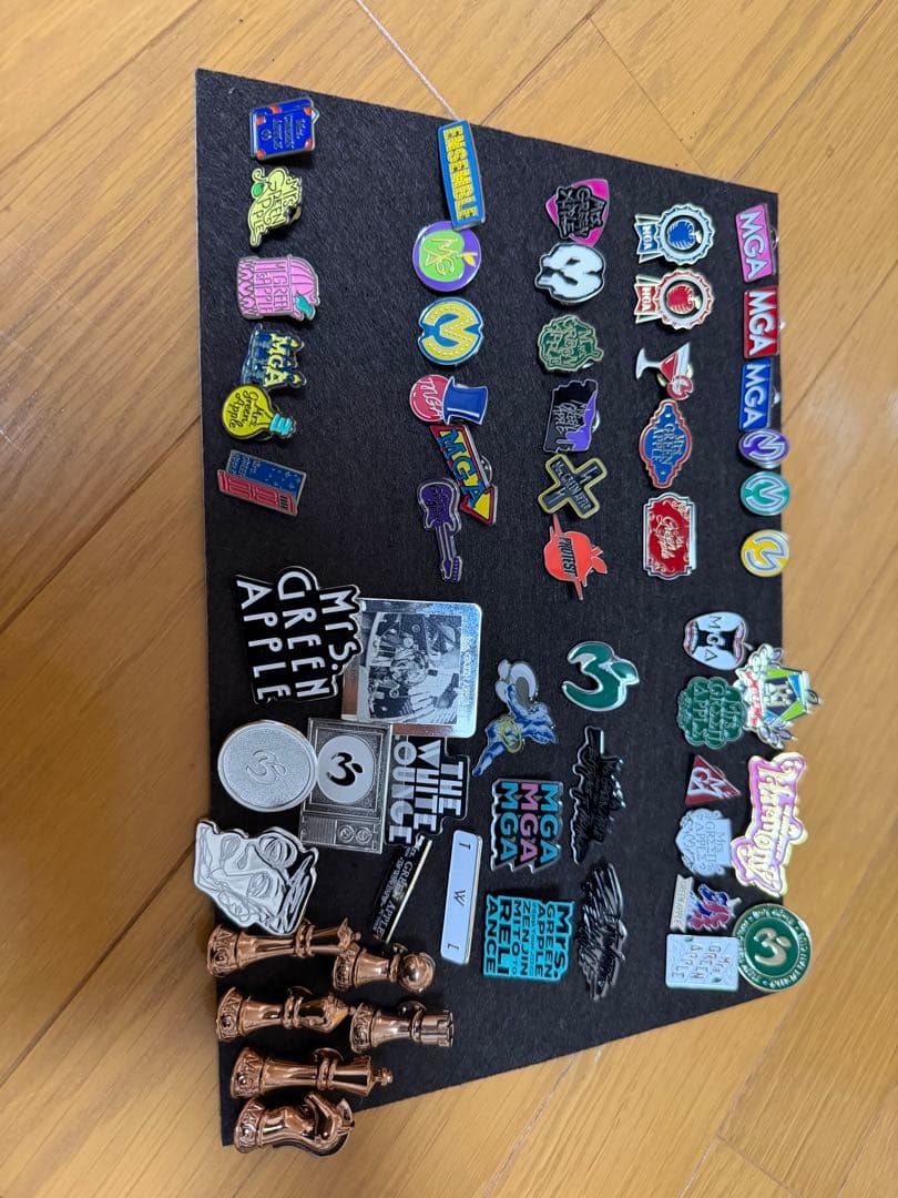 Mrs. GREEN APPLE ピンバッジ