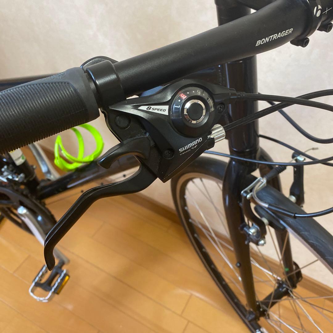 【送料込み、室内保管・美品】TREK クロスバイクFX2 WSDブラック
