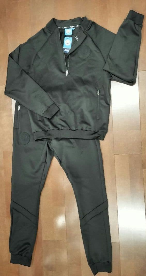 マンシティ スリムフィット トラックスーツ 上下 L (UK Sサイズ)