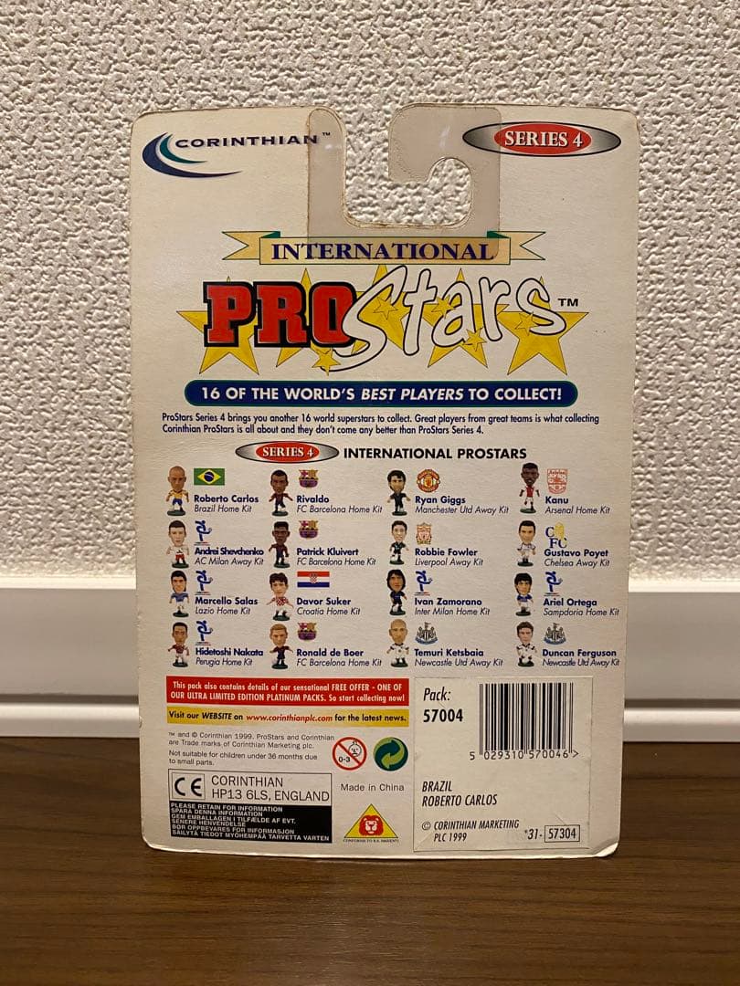 【新品未開封】ロベルトカルロス　ビンテージフィギュア ブラジル代表()