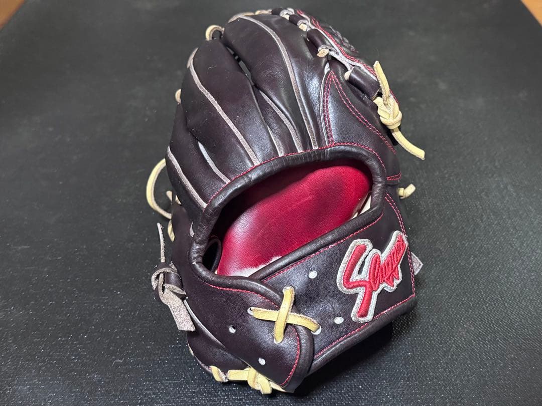 美品　久保田スラッガー 硬式用グローブ 内野