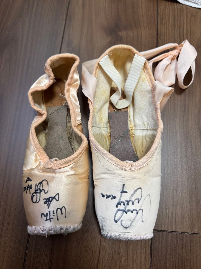 サイン入りトゥシューズ　マリアネラヌニェス　フリード