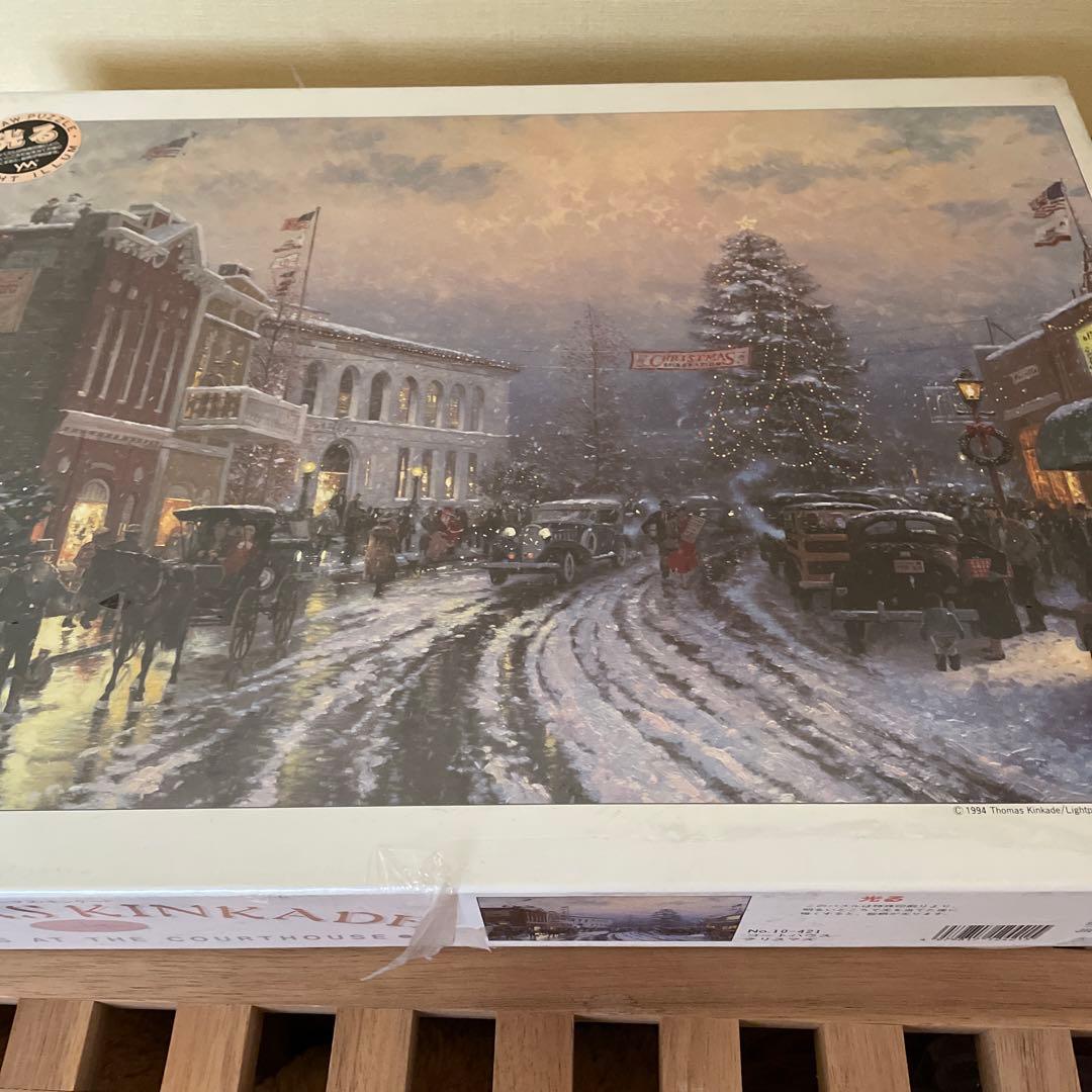 やのまん　ジグソーパズル　トーマス・キンケード　コートハウスクリスマス