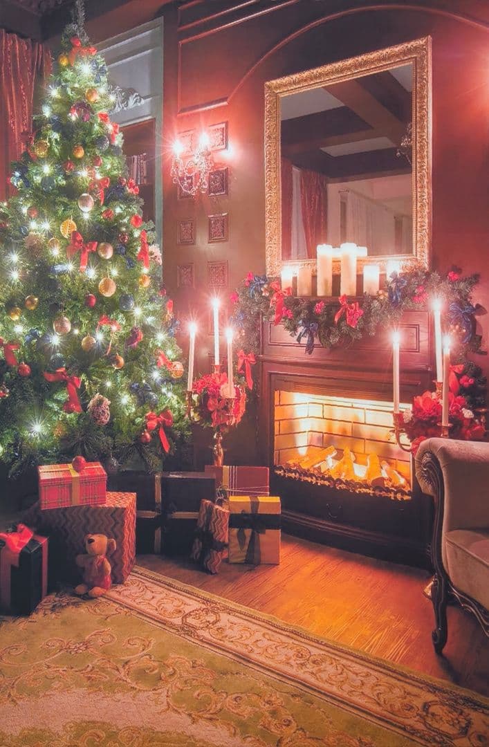 背景布×10+2　ペット撮影用フォトブース　トリミングチョーカー販売中　Xmas