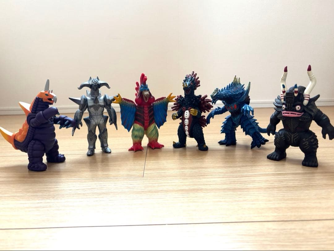 ウルトラマン　ウルトラ怪獣　ソフビ人形　46体まとめ売り