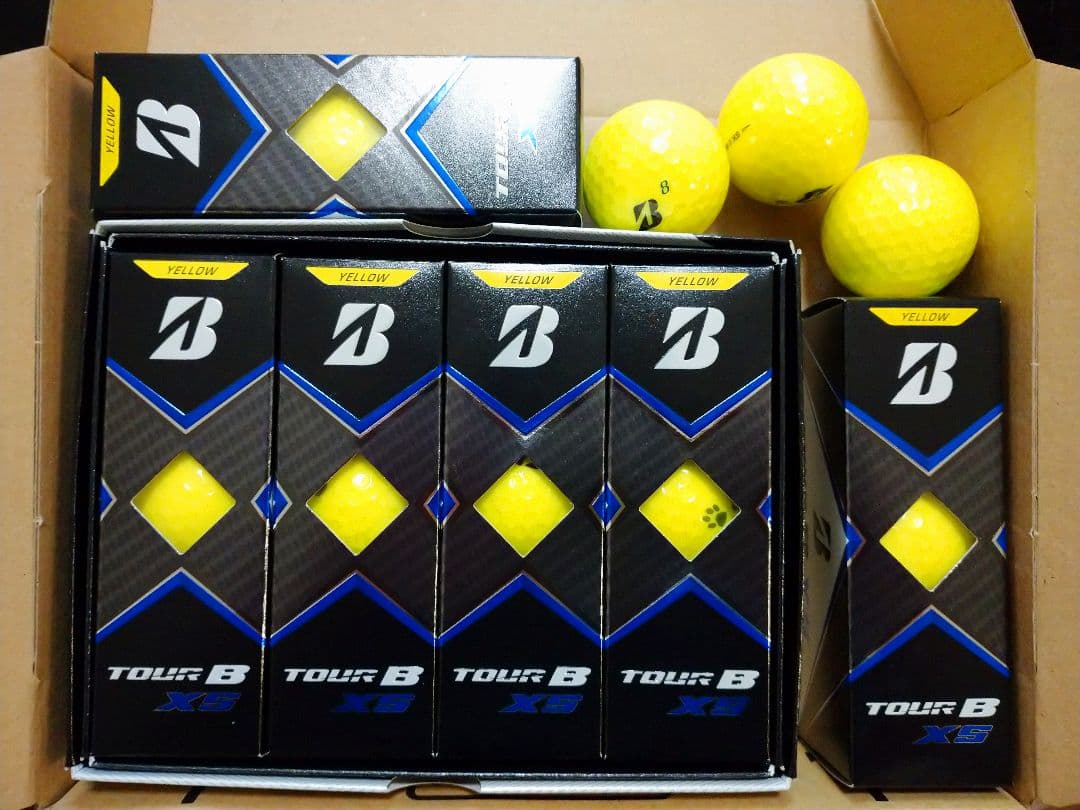 ブリヂストン TOUR B XS ゴルフボール 21個