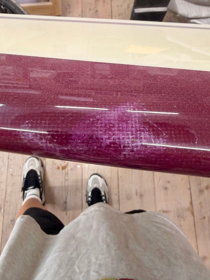 【手渡し限定】TANNERサーフボード、スーパー66モデル　ロングボード