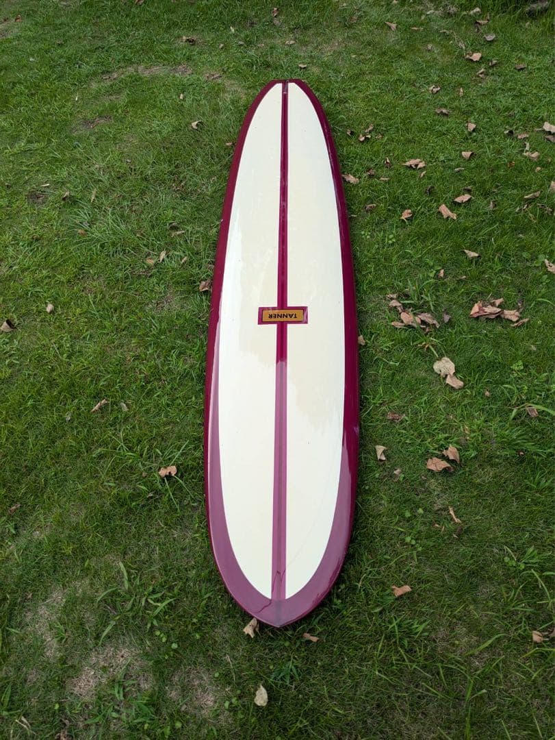 【手渡し限定】TANNERサーフボード、スーパー66モデル　ロングボード
