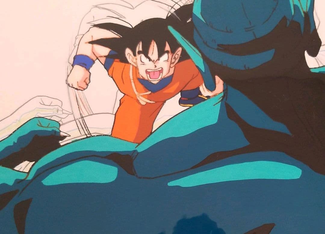 セル画 劇場版 ドラゴンボールZ 孫悟空 ガーリックJr.  場面一致 当時物