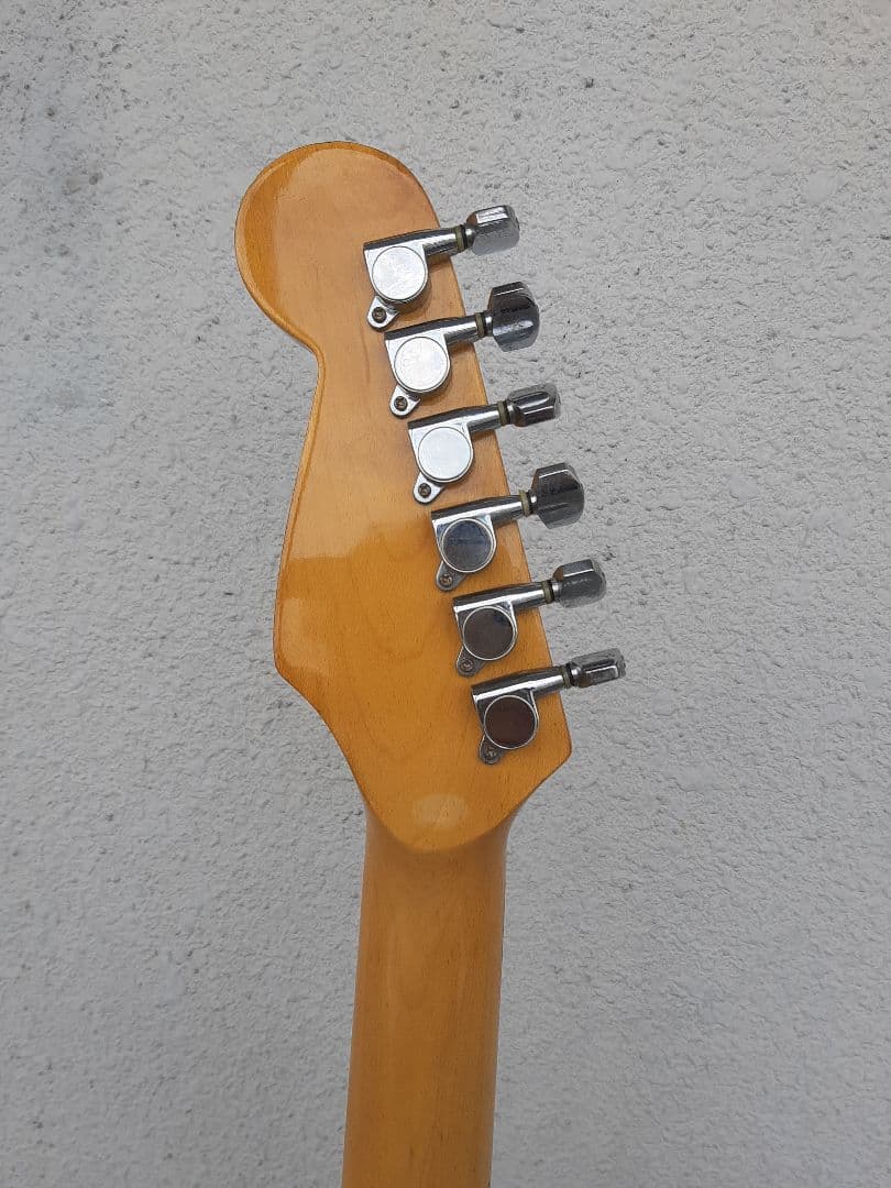 最終値下げ加熱処理ＡＩＹストラトタイプエレキギターSSH黒完全調整済