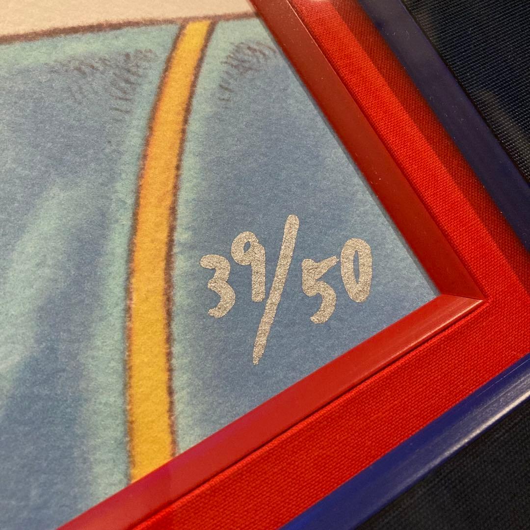 限定50個 石ノ森章太郎 サイン入り キカイダー ハカイダー リトグラフ