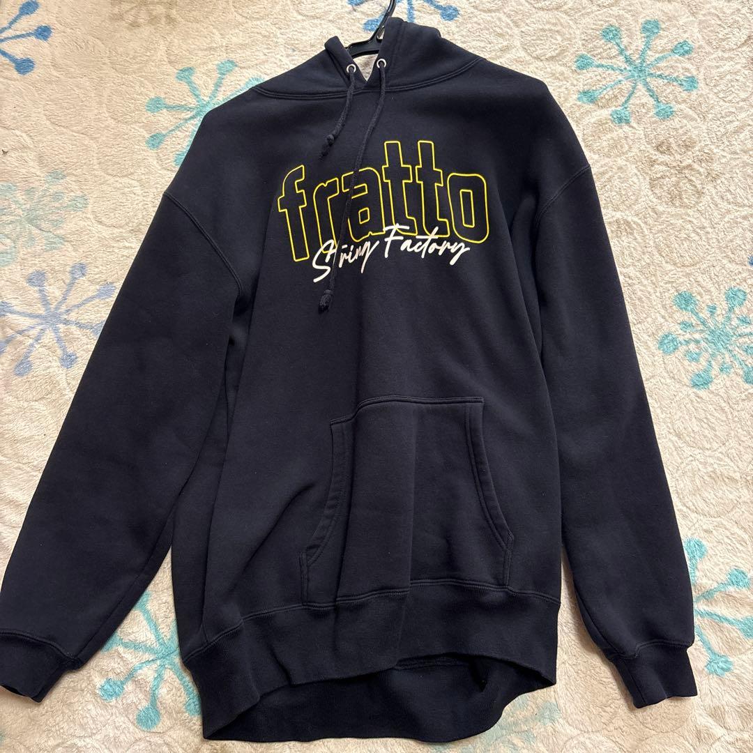 fratto スウェット フード付き ネイビー　XL