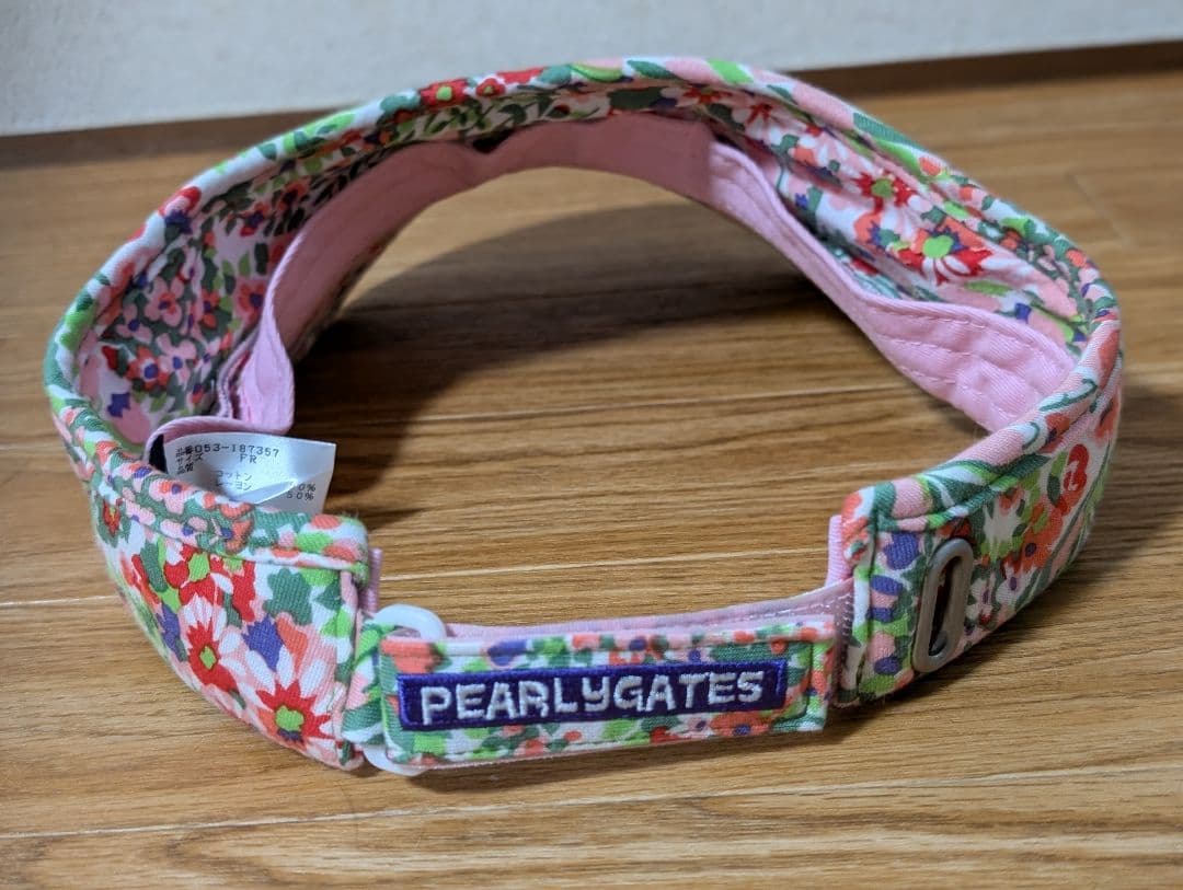 PEARL YGATESのサンバイザー 花柄