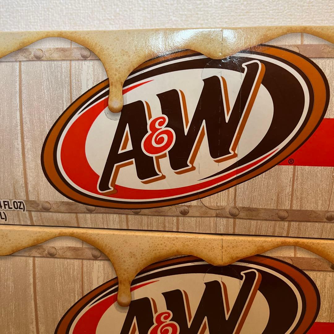 A&W ZERO SUGAR ROOT BEER 12缶✖︎４ケース