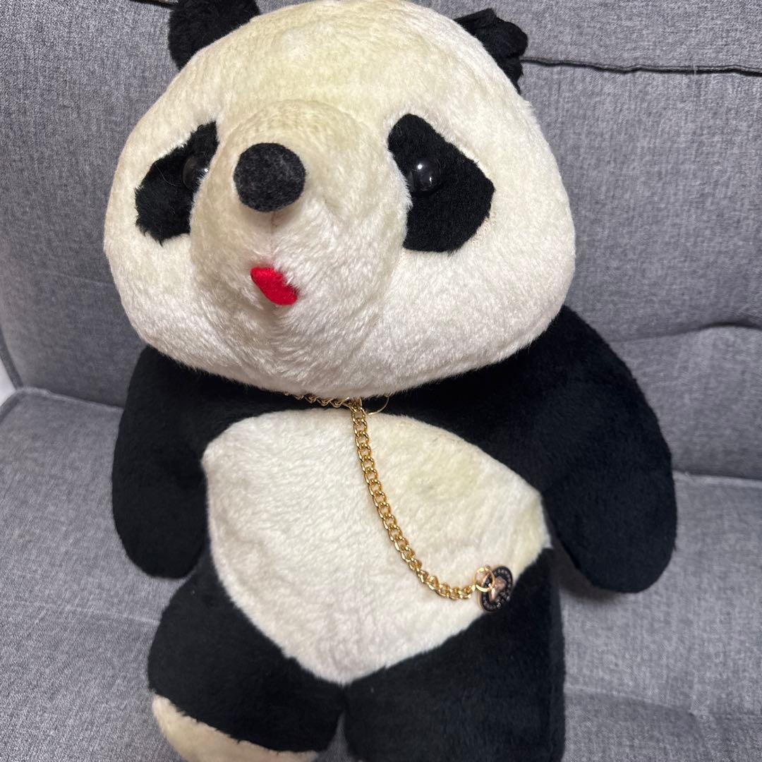 ヴィンテージ　パンダぬいぐるみ　昭和レトロ