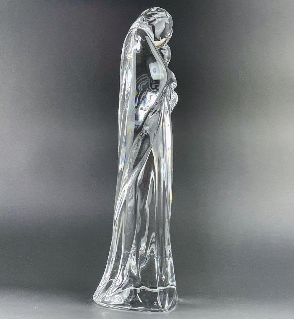 バカラ 聖母 マリア像 マリヤ像 フィギュリン ぺーパーウェイト 置物