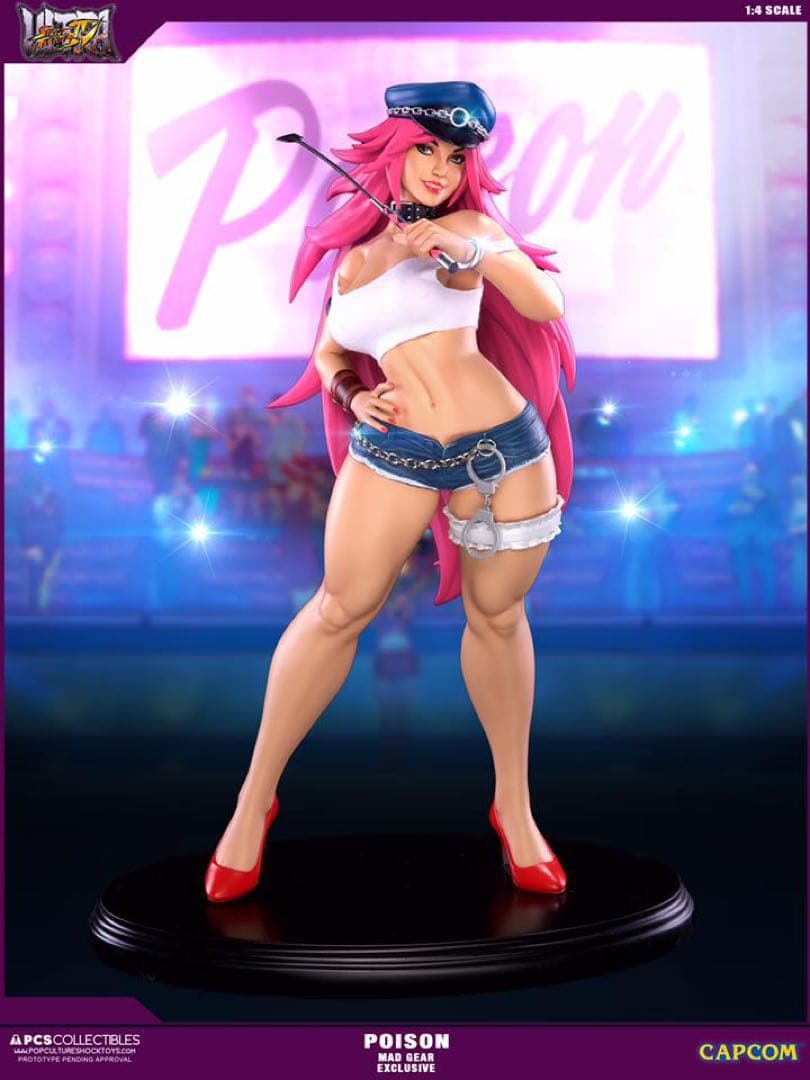 ストリートファイター PCS ポイズン 毒薬 スタチュー フィギュア