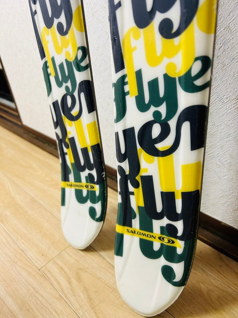 SALOMON FLYER フライヤー スキー板 161cm　ツイン　セット