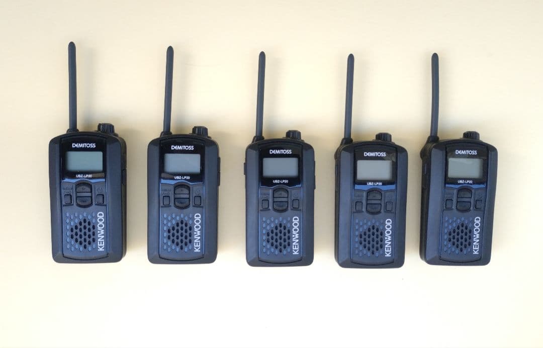 KENWOOD UBZ-LP20 トランシーバー 5台セット