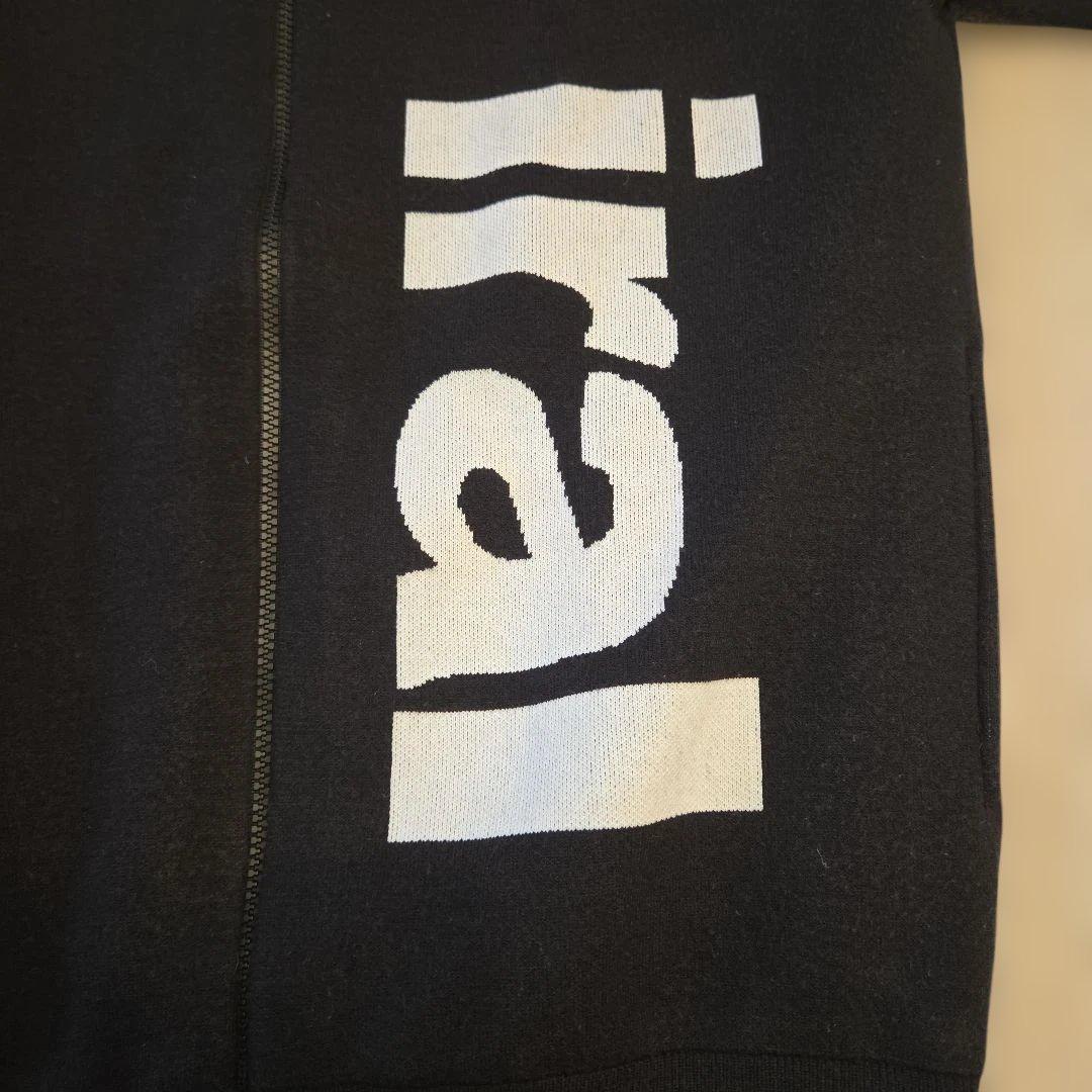 Admiral ジャケット ニット ブラック ロゴ アドミラル ゴルフ