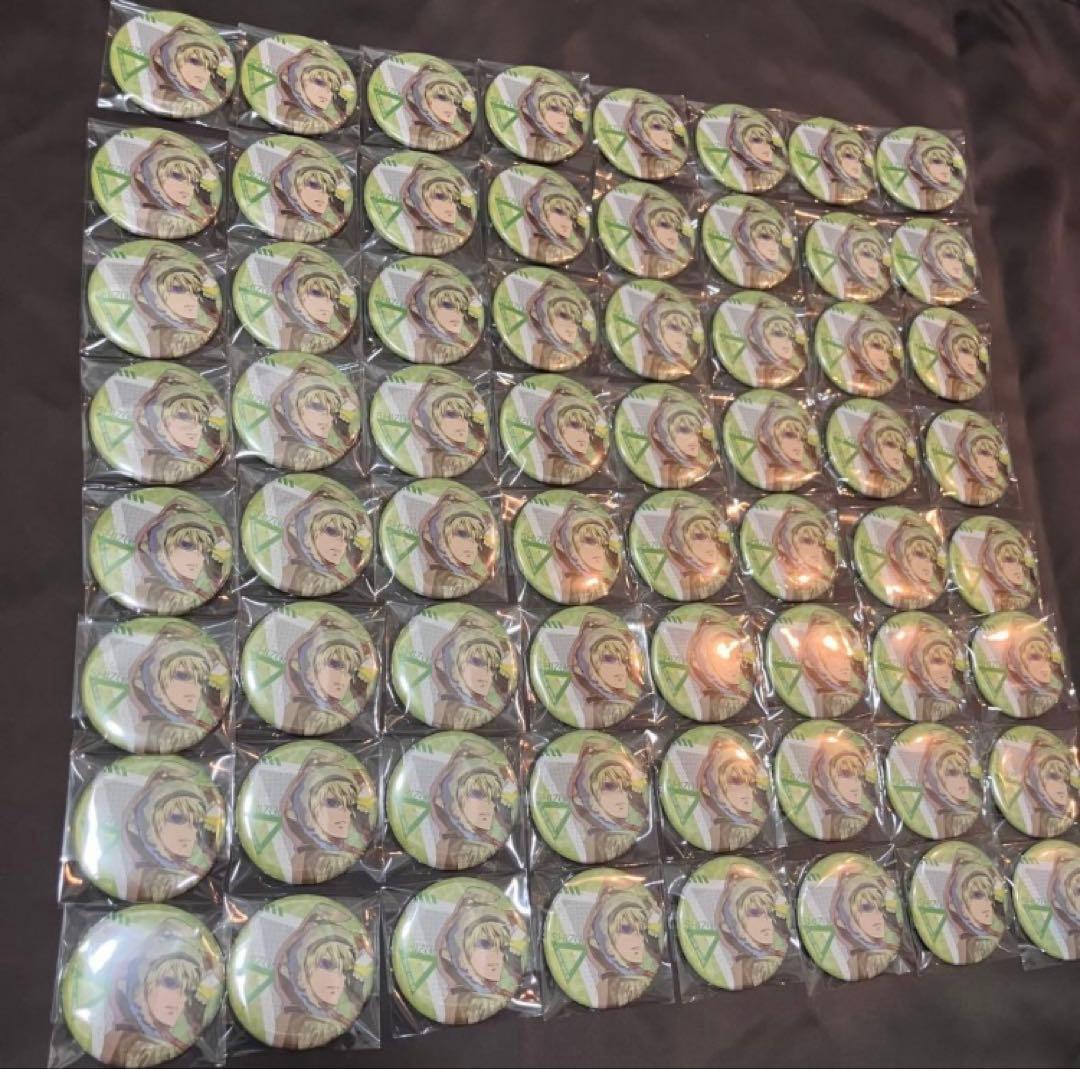 デュラララ 平和島静雄 ペールトーン缶バッジ 64個セット ②