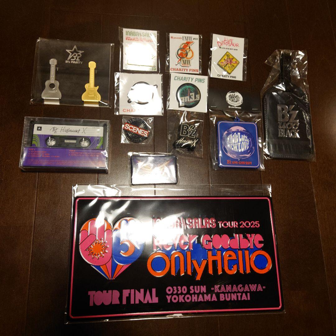 B'z チャリティーピンバッジ 他セット