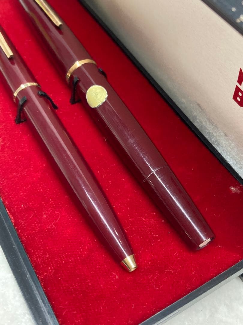 モンブラン 万年筆320ペン先 585 14金 ボールペン 380 2本セット