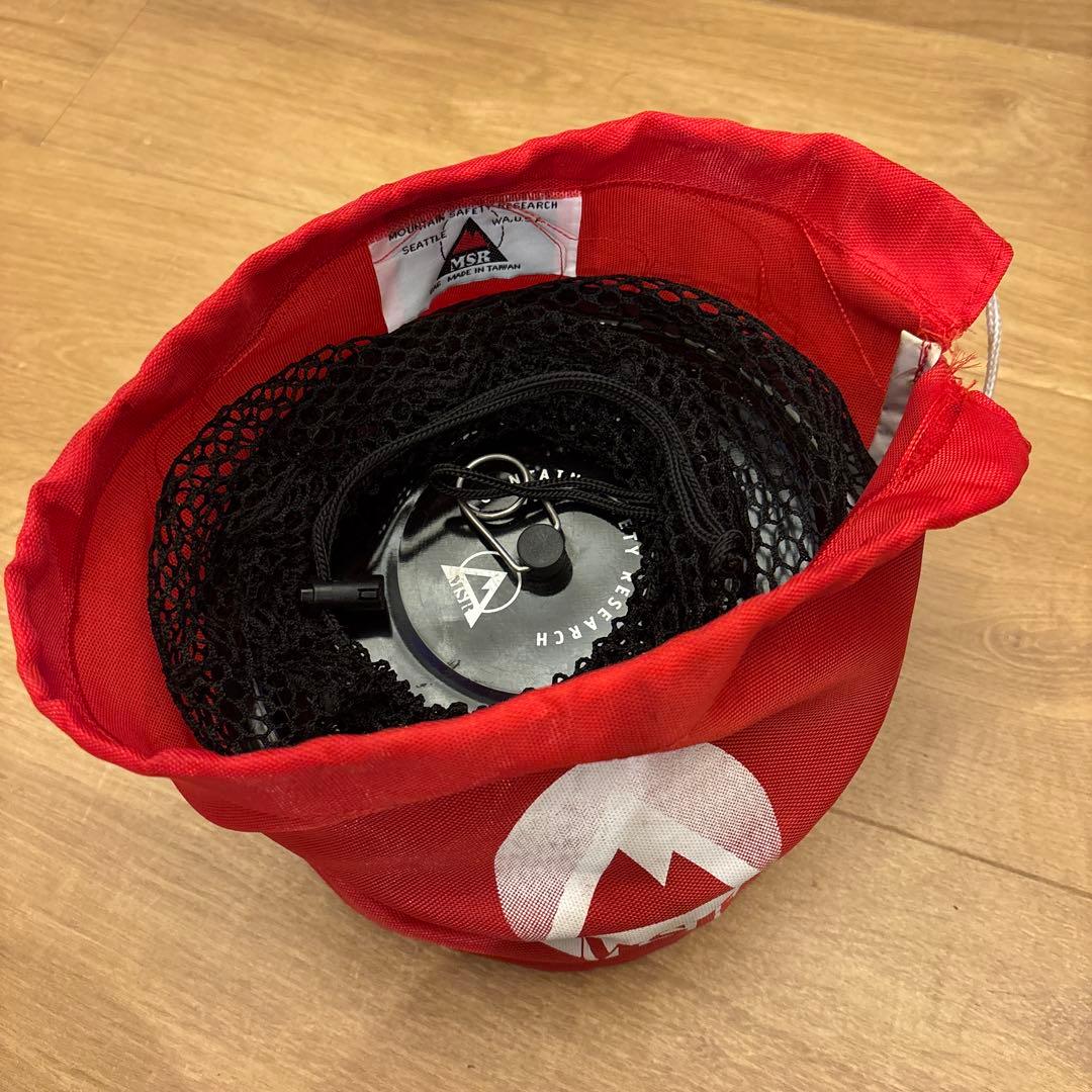 MSR 旧ロゴ 黒アルマイト クックセット 90年代製