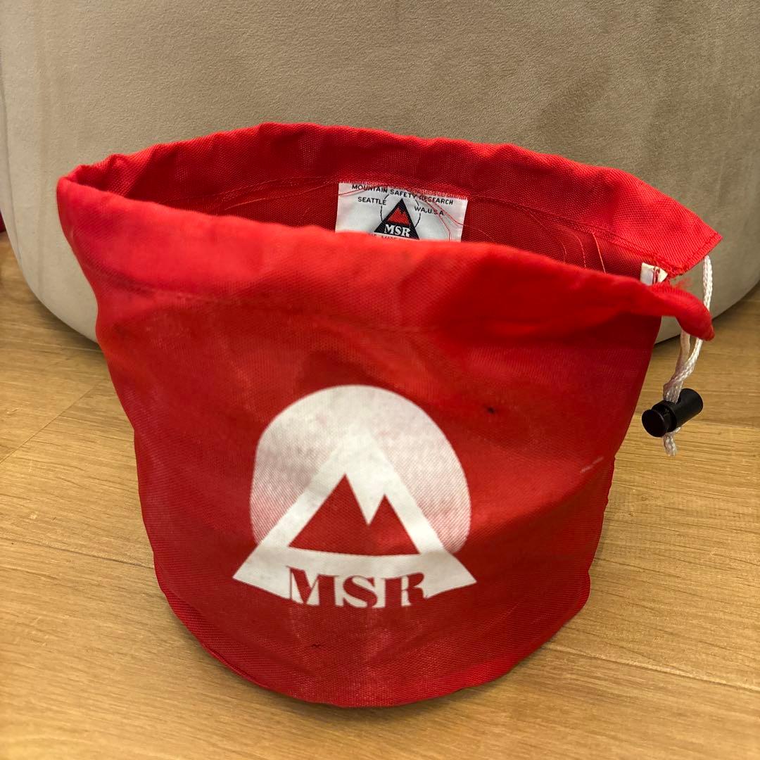 MSR 旧ロゴ 黒アルマイト クックセット 90年代製