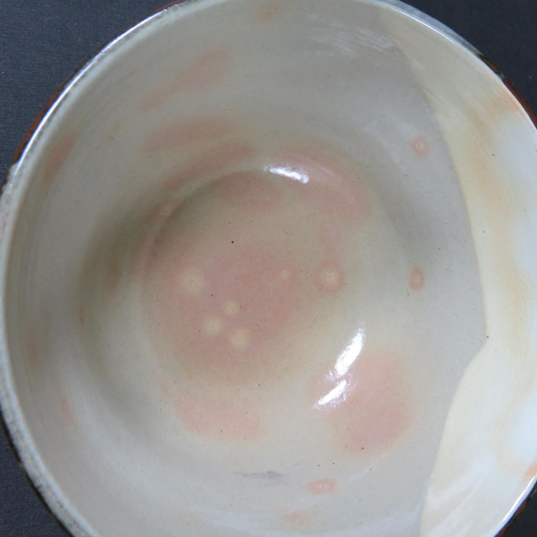 茶碗 桜 渓峰 在銘 抹茶碗 茶器 茶道具 木箱 小川 竹