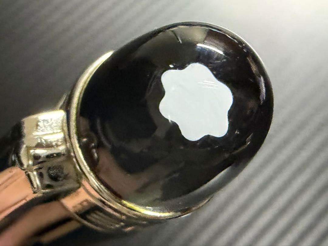 極美品 モンブラン スターウォーカー ブラックミステリー ボールペン