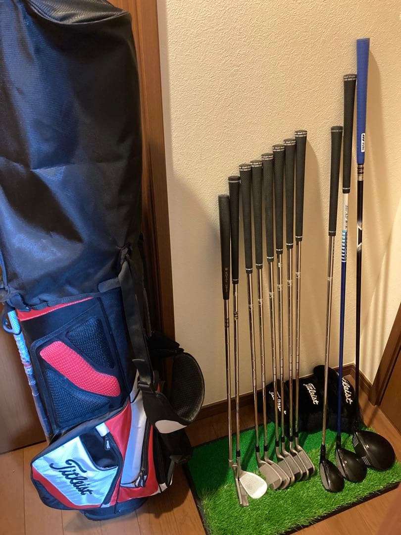 【レフティ】豪華　タイトリスト ゴルフクラブセット　ゴルフセット