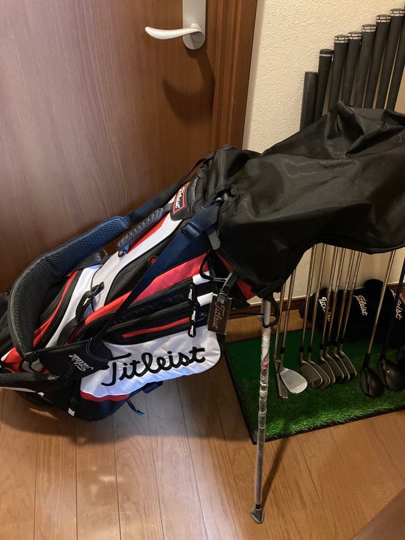 【レフティ】豪華　タイトリスト ゴルフクラブセット　ゴルフセット