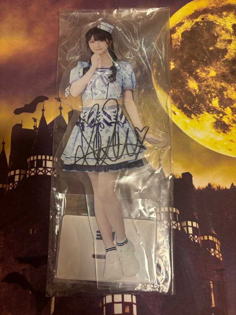 ノイミー 菅波美玲 缶バッジくじ ビッグ賞 直筆サイン入り ビッグアクスタ