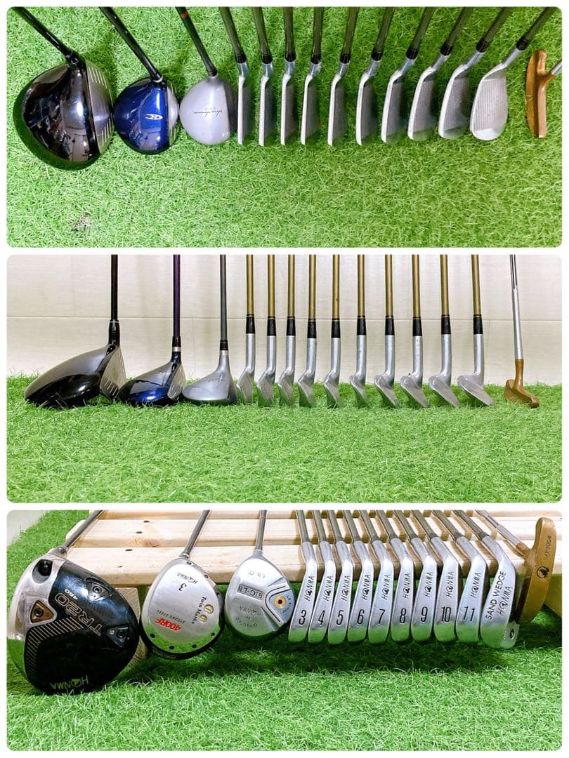 H5 ホンマ　初心者オススメ　ゴルフクラブセット　メンズ　14本