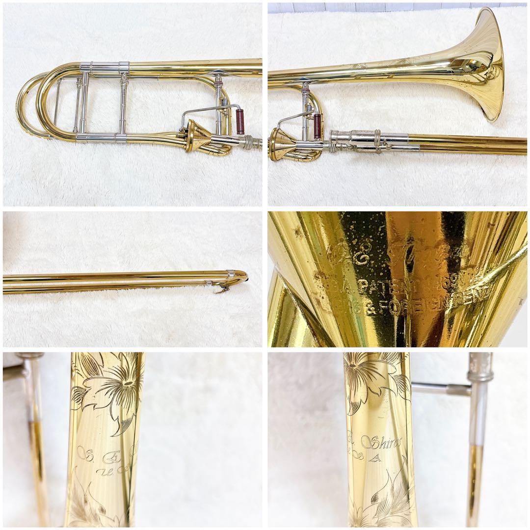 S.E.Shires シャイアーズ テナーバストロンボーン マウスピース付き
