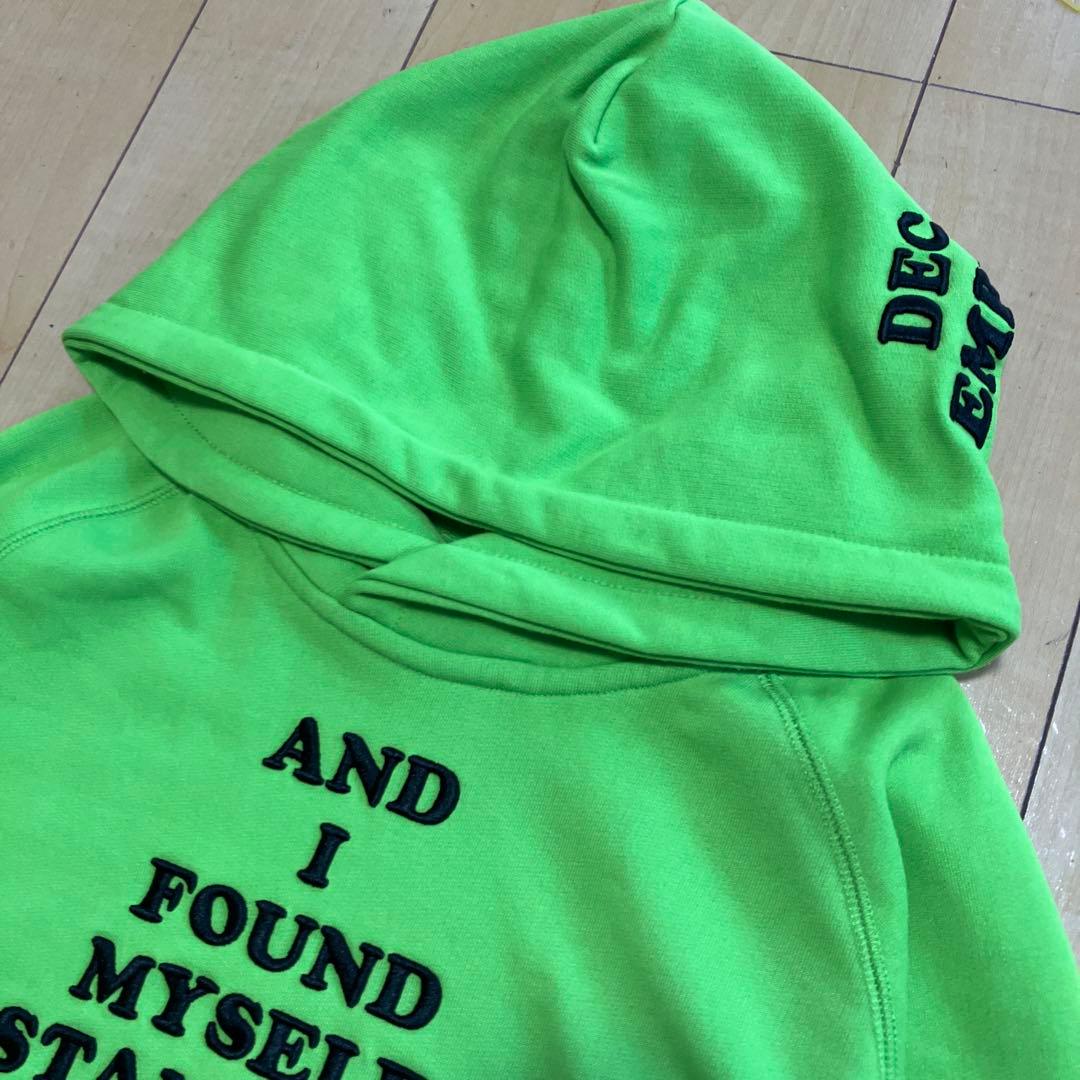 DECEMBERMAY ディセンバーメイ　パーカー　ユニセックス　グリーン　1