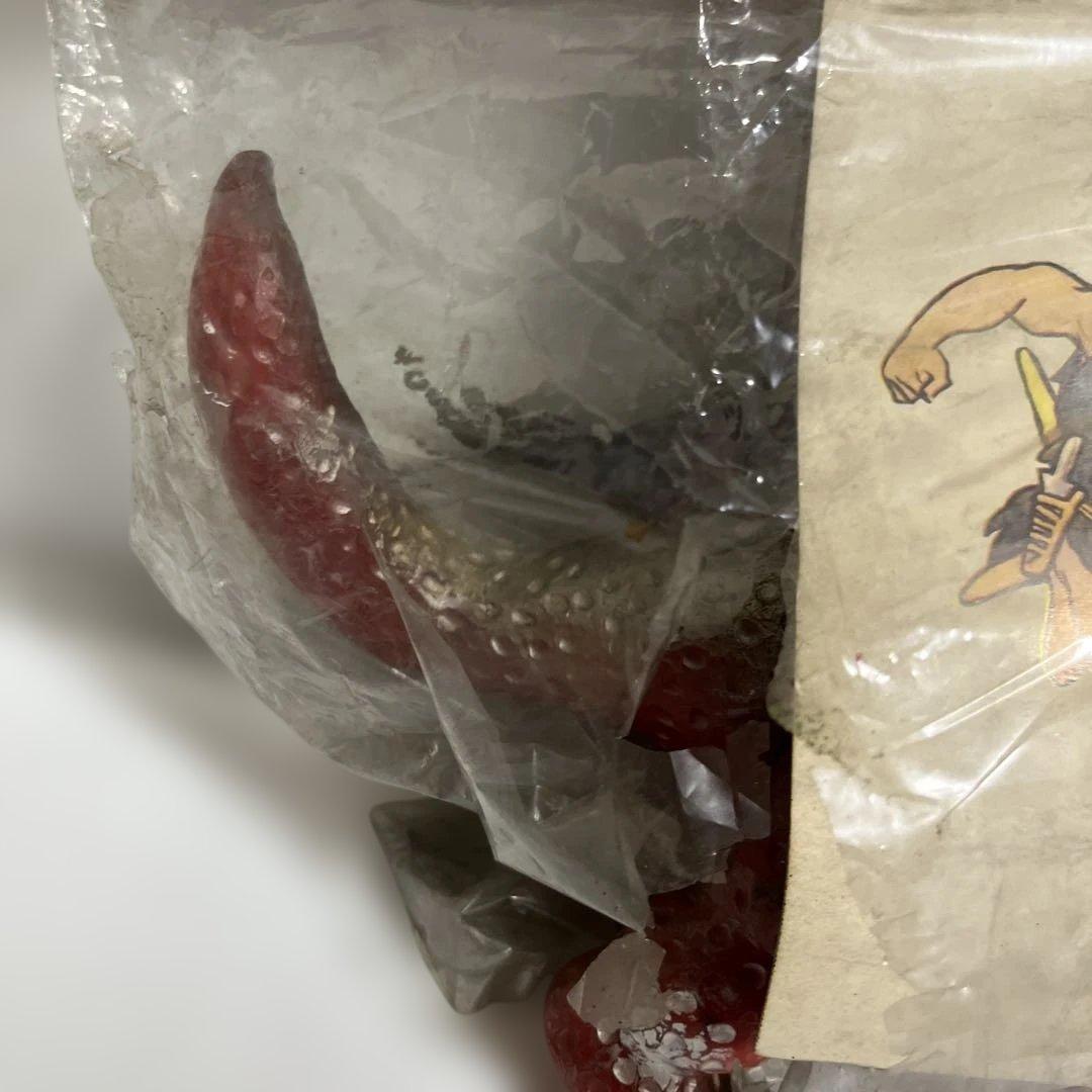 ⚠️激レア　怪獣王子　ネッシー　茶成型　当時物　野村トーイ　1960年代