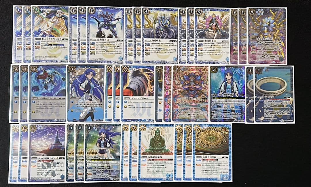 バトスピ　デッキ5個　差し替えカード＋スリーブ付　セット　まとめ売り