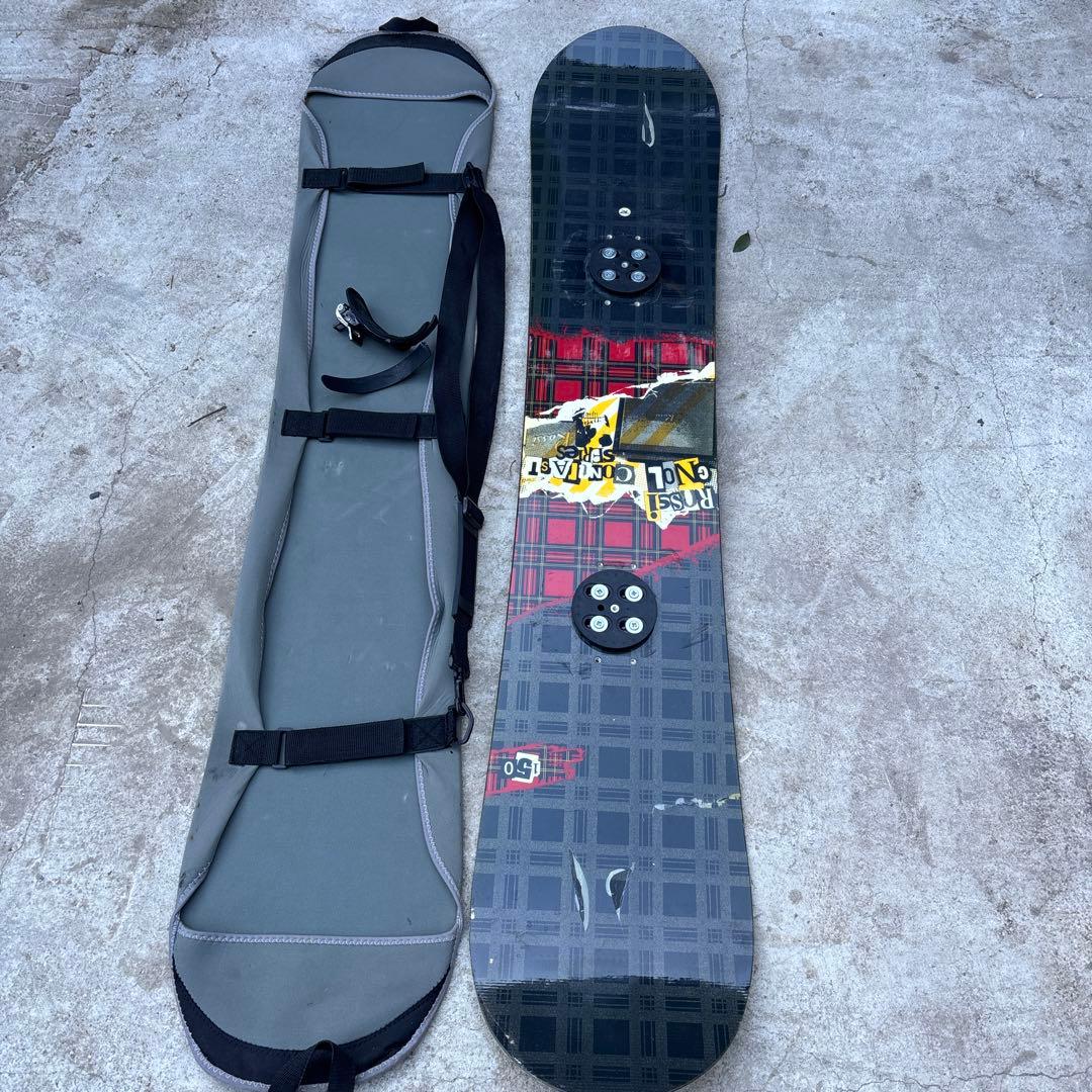ROSSiGNOLスノーボード チェック柄 バッグ付き