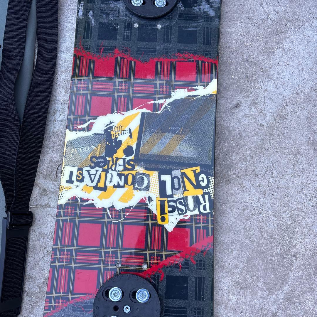 ROSSiGNOLスノーボード チェック柄 バッグ付き