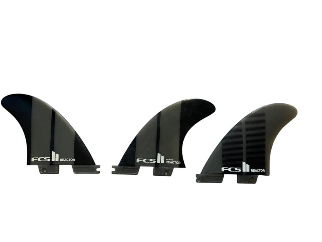 FCS II REACTOR サーフボードフィン バラ3枚セット 単品5000円