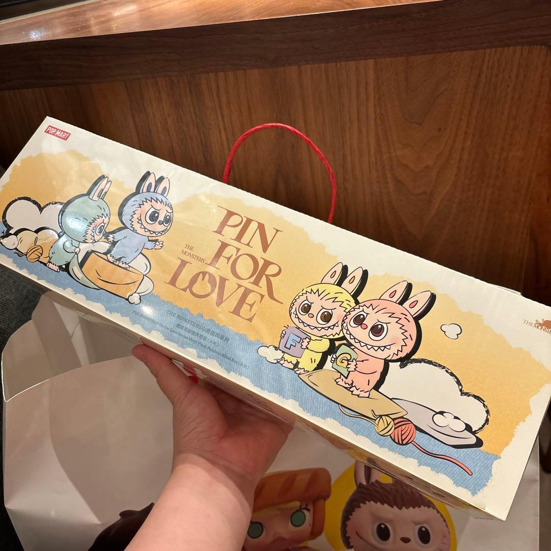 PIN FORポップマート ぬいぐるみ ペンダント(A-M)[アソートボックス]