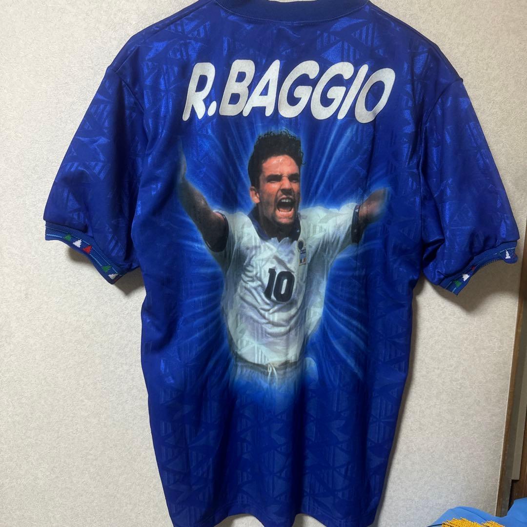 R. BAGGIO ロベルトバッジョ 10 DIADORA サッカー記念ユニ