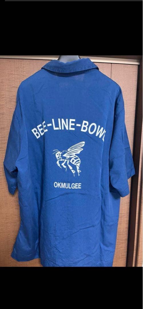 キングルイ　ヴィンテージ　ボーリングシャツ