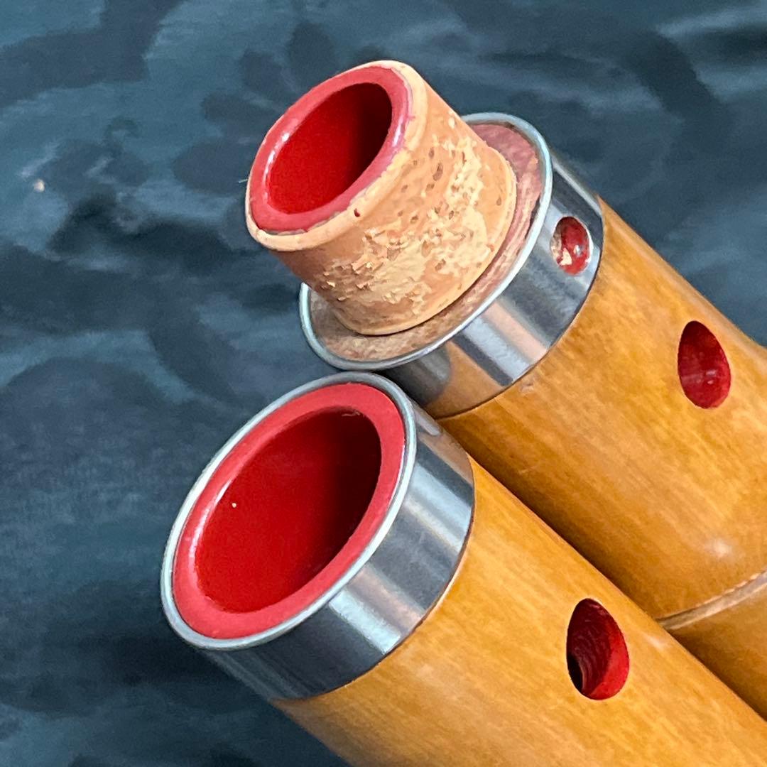 尺八 都山流 胡蝶 約58.5cm 【音出し確認済み】