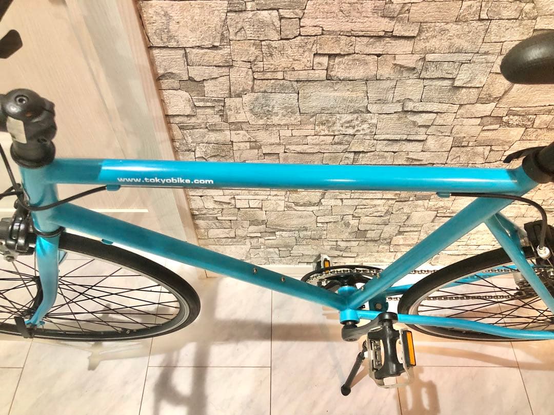 【超美品】トーキョーバイク スポーツ9速　クロスバイク　CT530mm