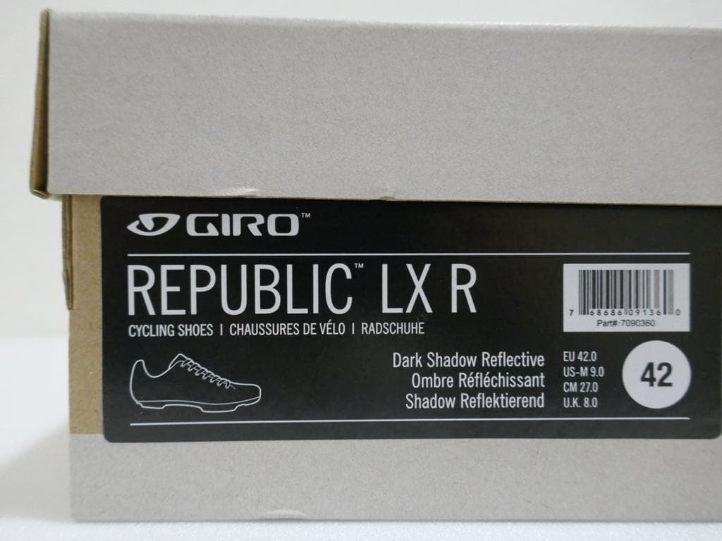 ジロ リパブリック GIRO REPUBLIC LX R リフレクディブ 42