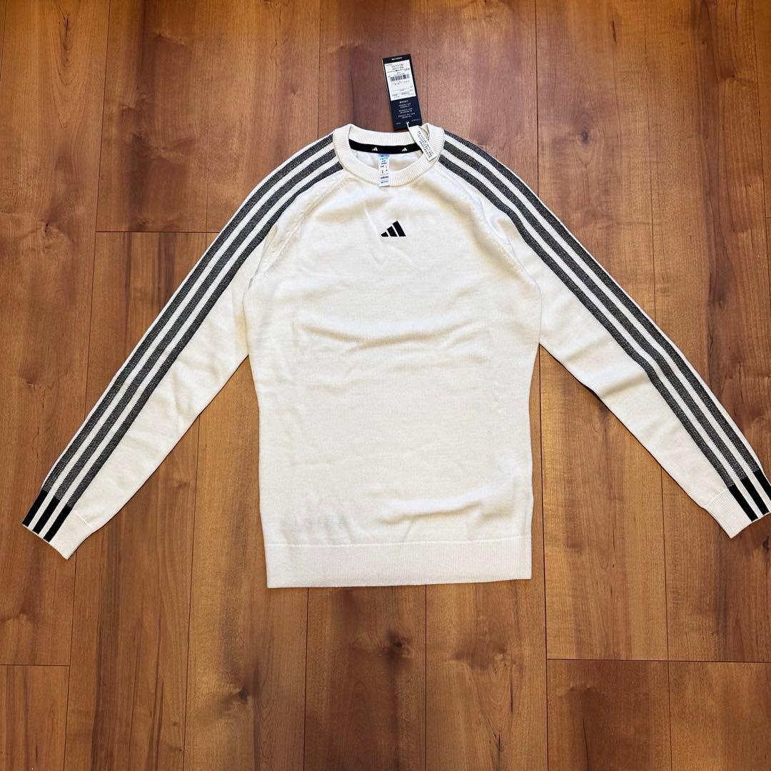 ウール混　長袖セーター　リブニット　スカート　セットアップ　春秋冬